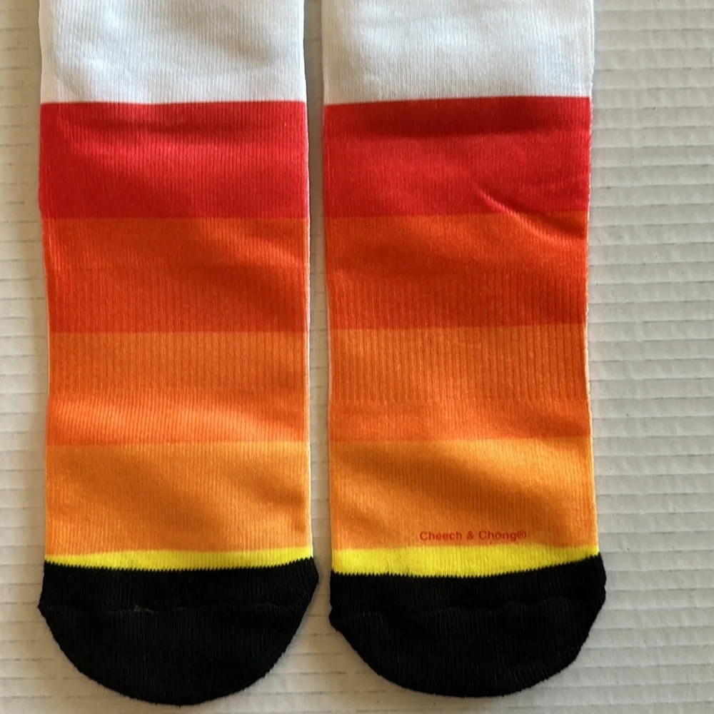 Classic Novelty Warm Cheech & Chong crew socks
